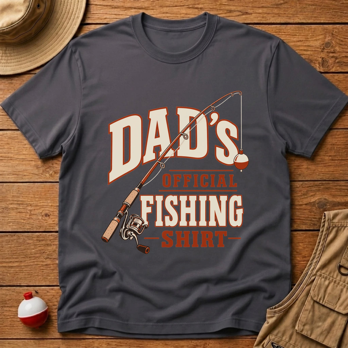 Dad's Fishing T-Shirt - Floating Bobber