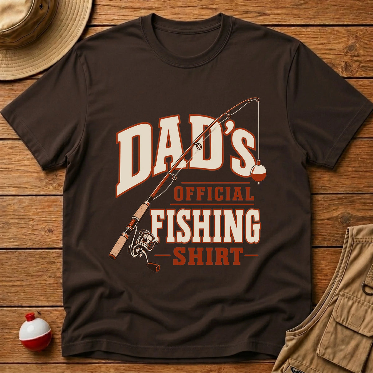 Dad's Fishing T-Shirt - Floating Bobber