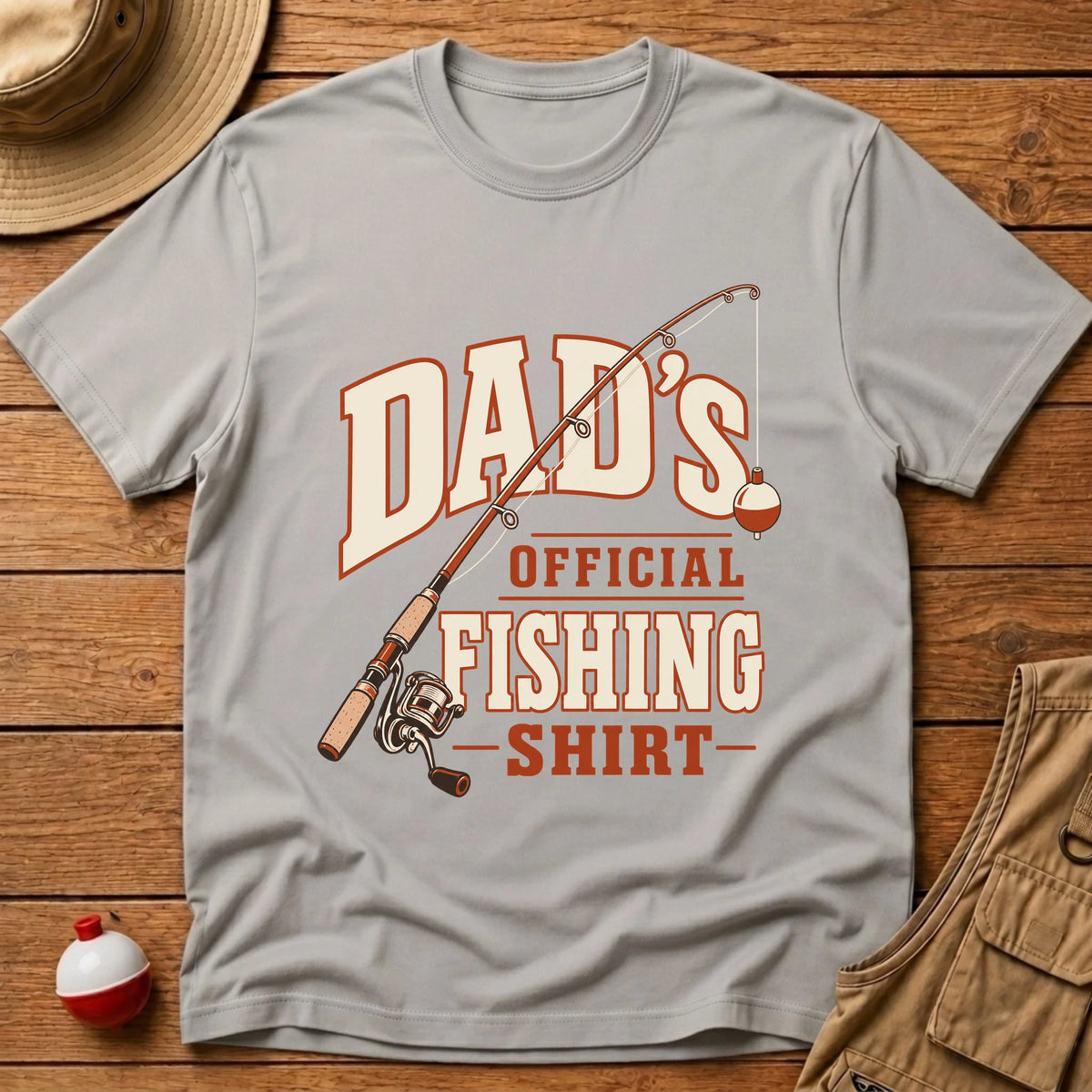 Dad's Fishing T-Shirt - Floating Bobber
