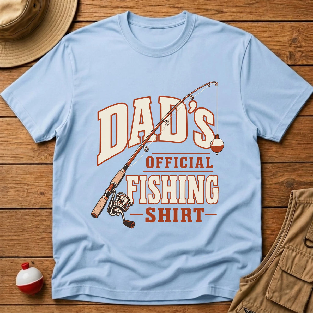 Dad's Fishing T-Shirt - Floating Bobber