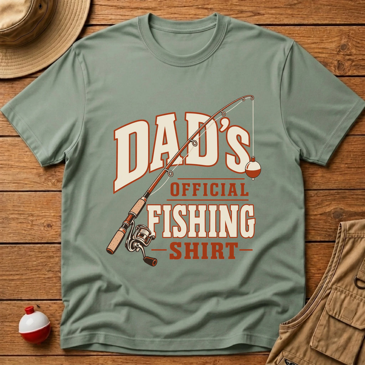 Dad's Fishing T-Shirt - Floating Bobber