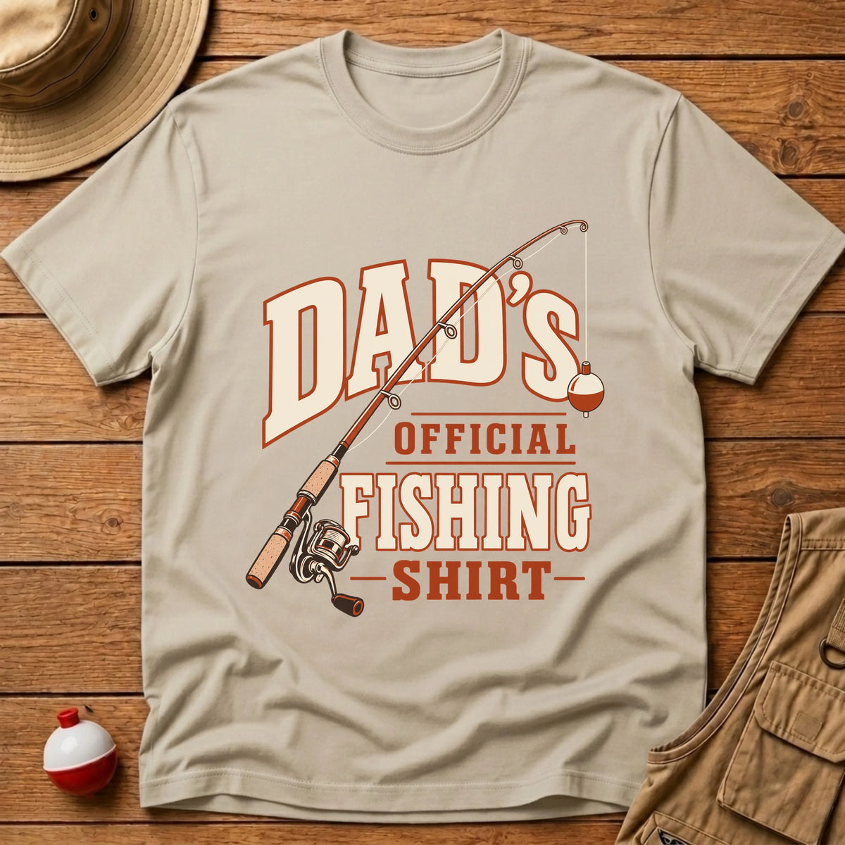 Dad's Fishing T-Shirt - Floating Bobber