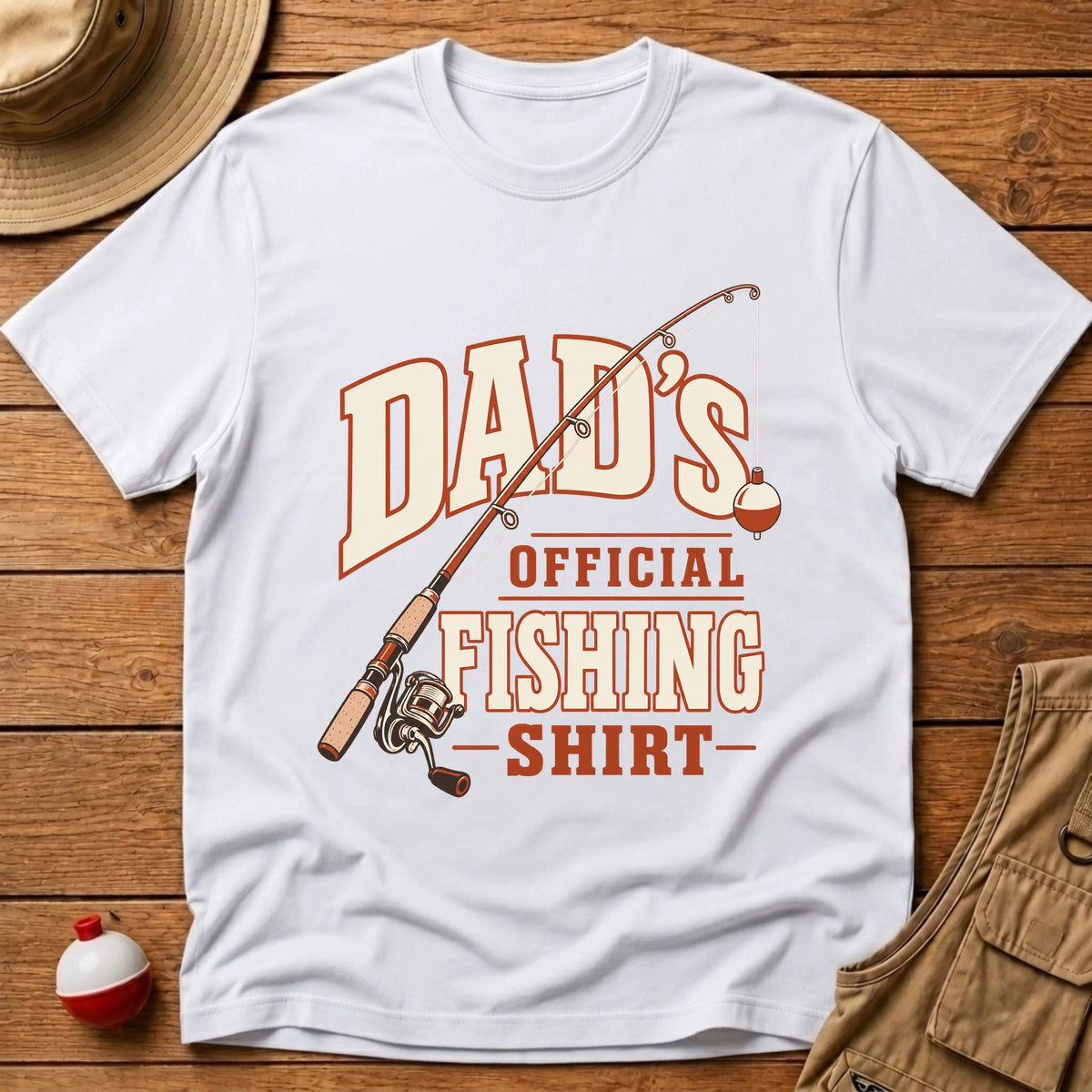 Dad's Fishing T-Shirt - Floating Bobber