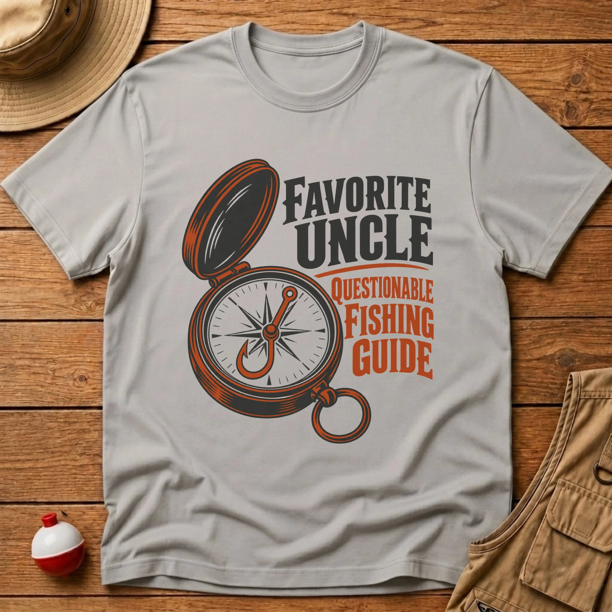 Favorite Uncle T-Shirt - Floating Bobber