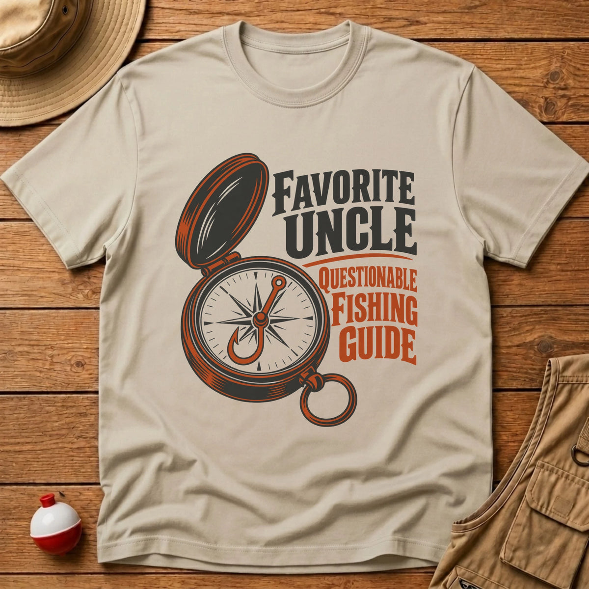 Favorite Uncle T-Shirt - Floating Bobber