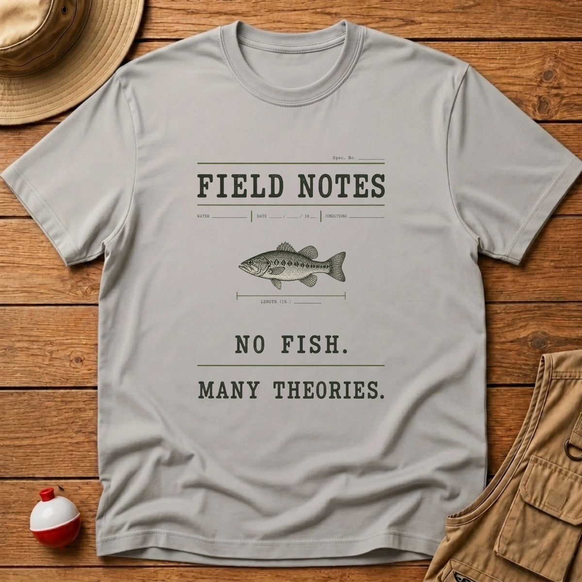 Field Notes T-Shirt - Floating Bobber