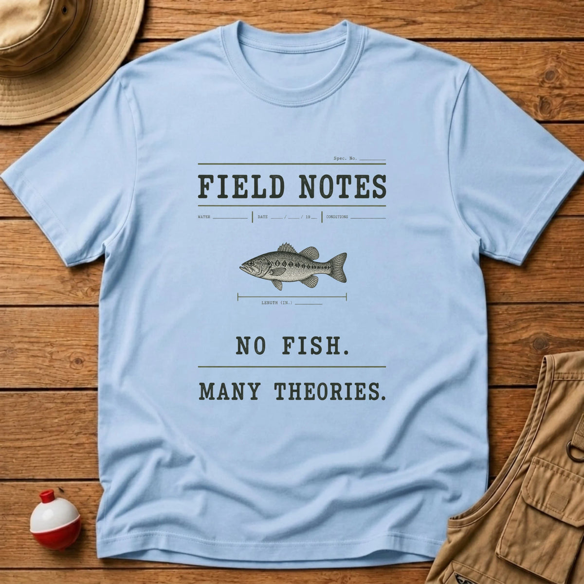Field Notes T-Shirt - Floating Bobber