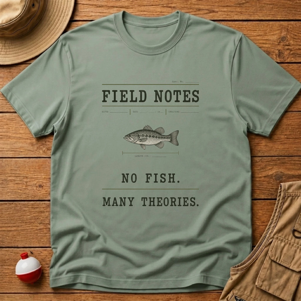 Field Notes T-Shirt - Floating Bobber