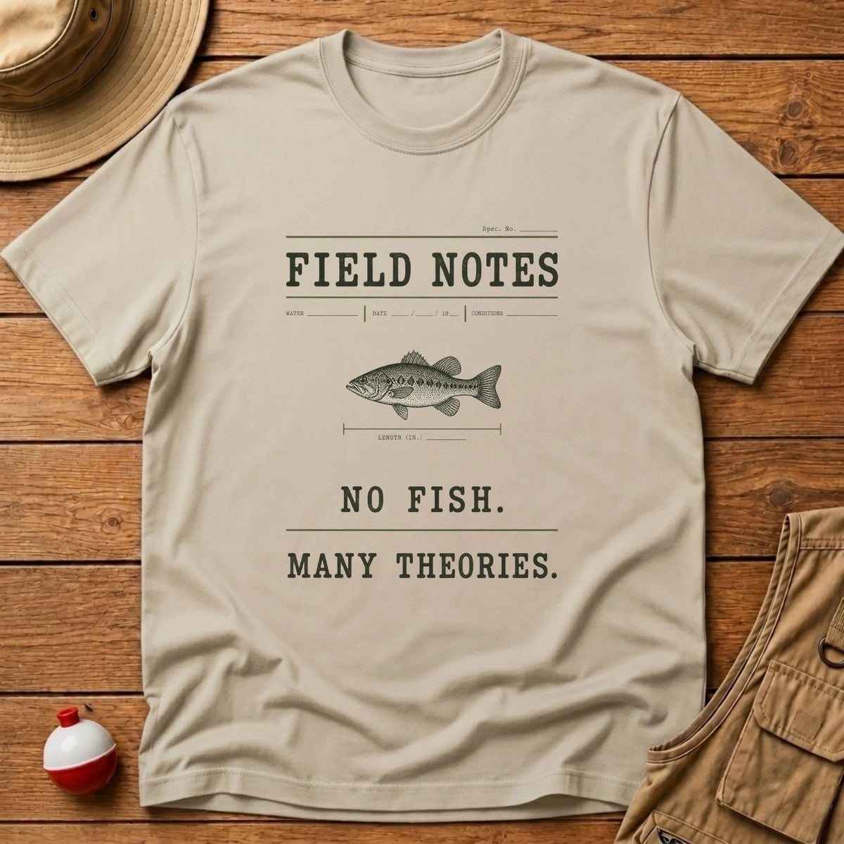 Field Notes T-Shirt - Floating Bobber