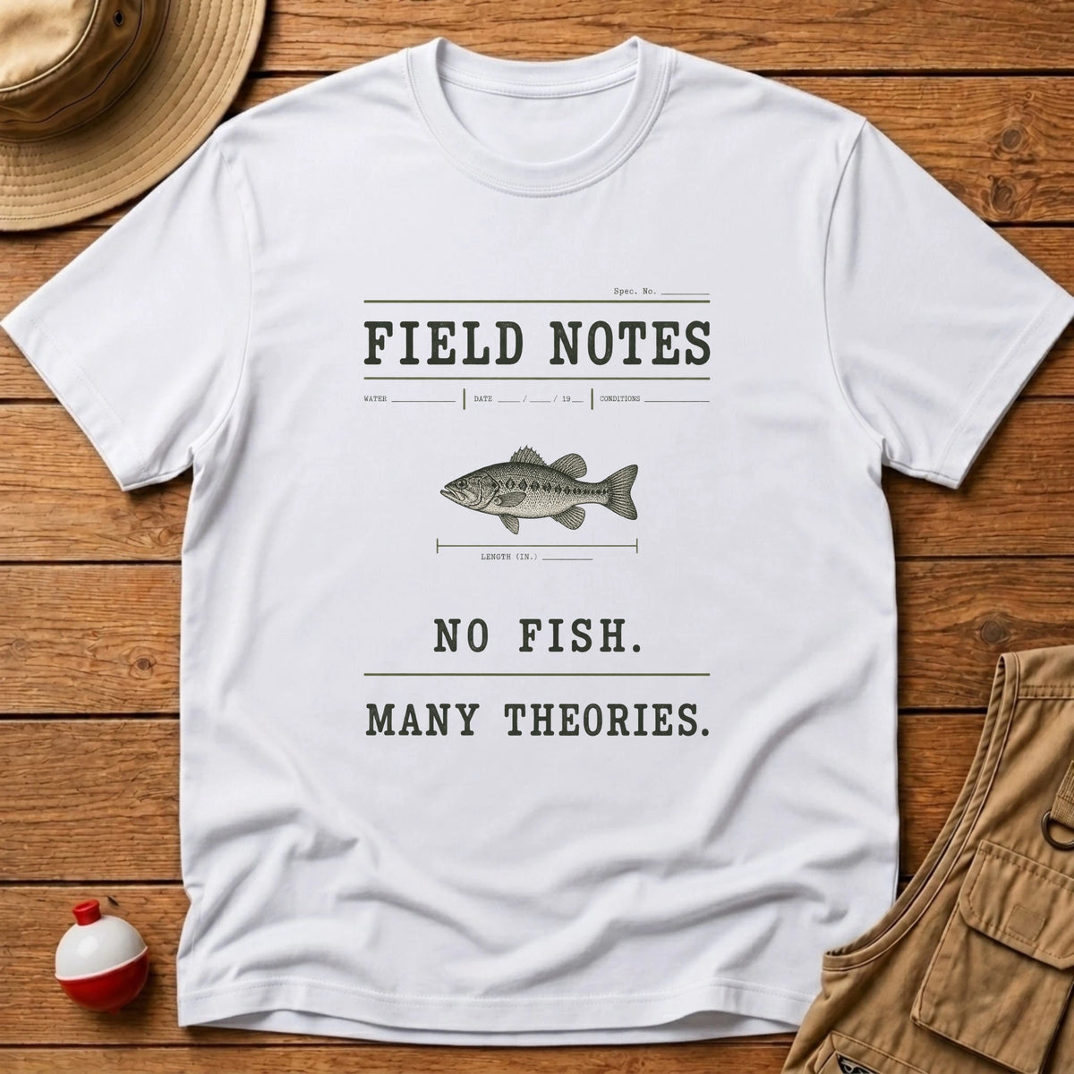 Field Notes T-Shirt - Floating Bobber