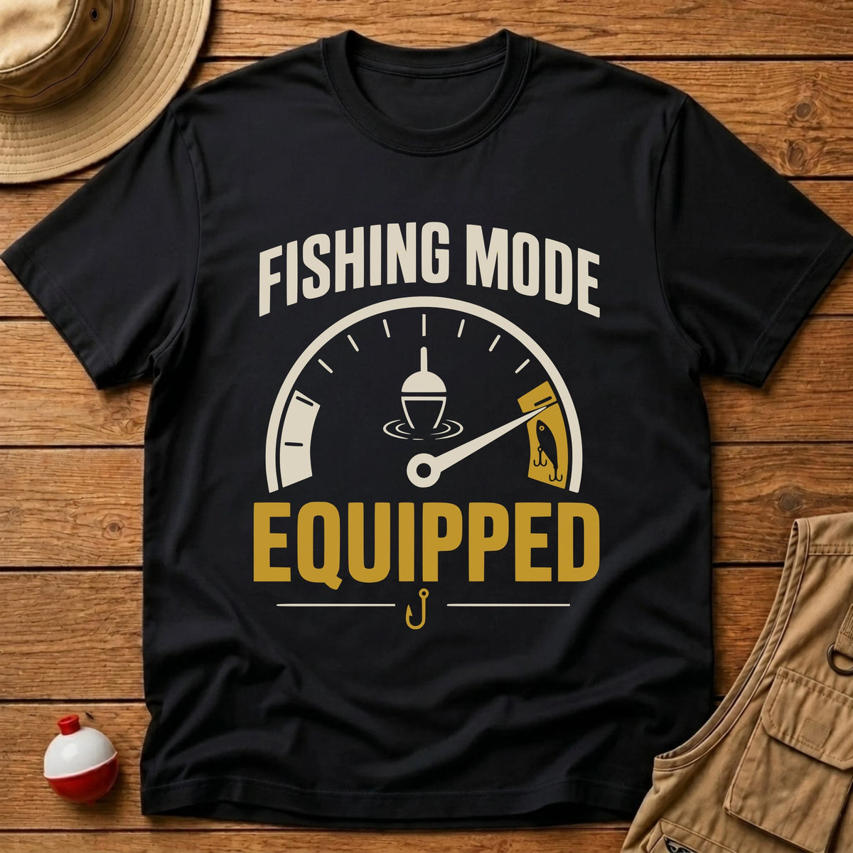 Fishing Mode T-Shirt - Floating Bobber
