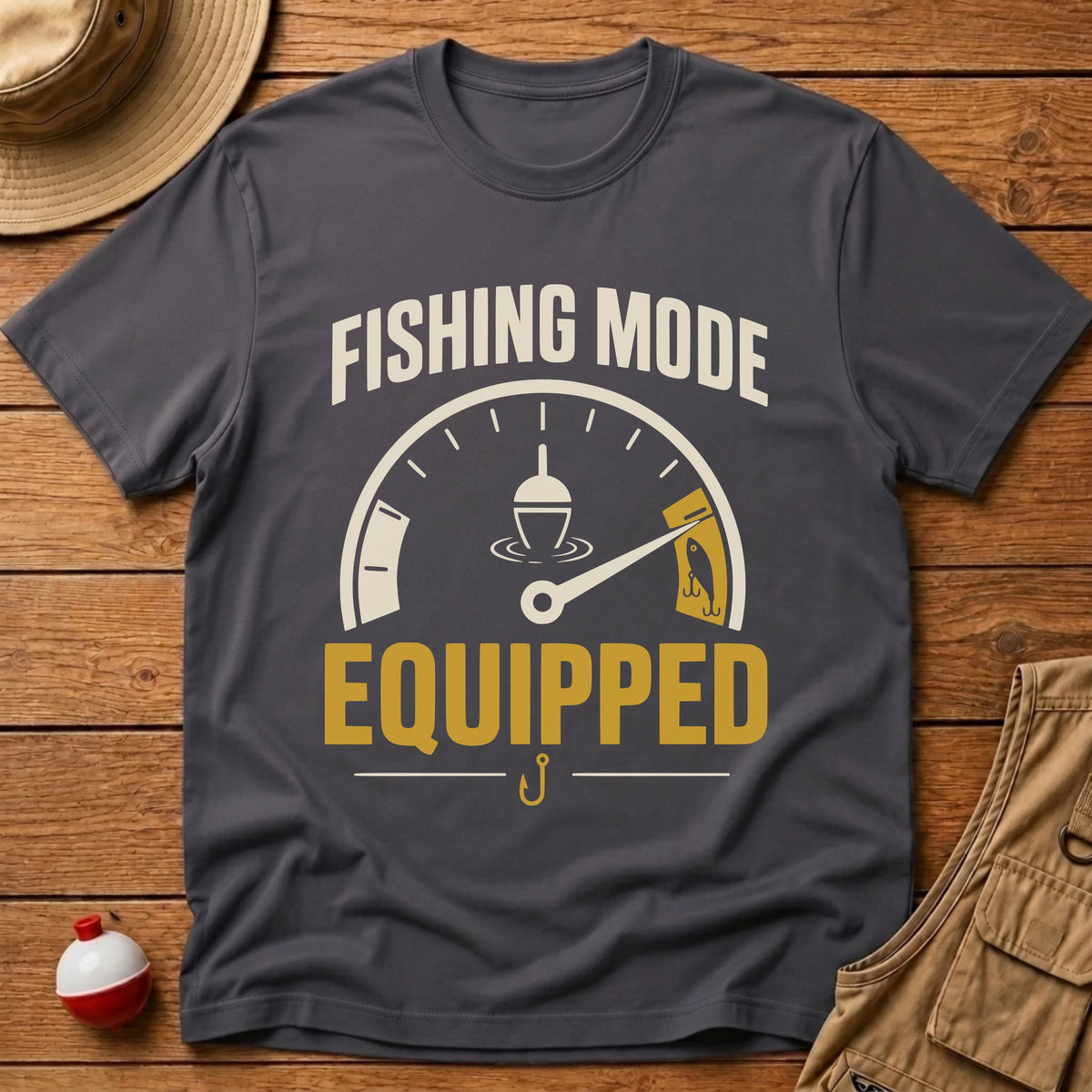 Fishing Mode T-Shirt - Floating Bobber