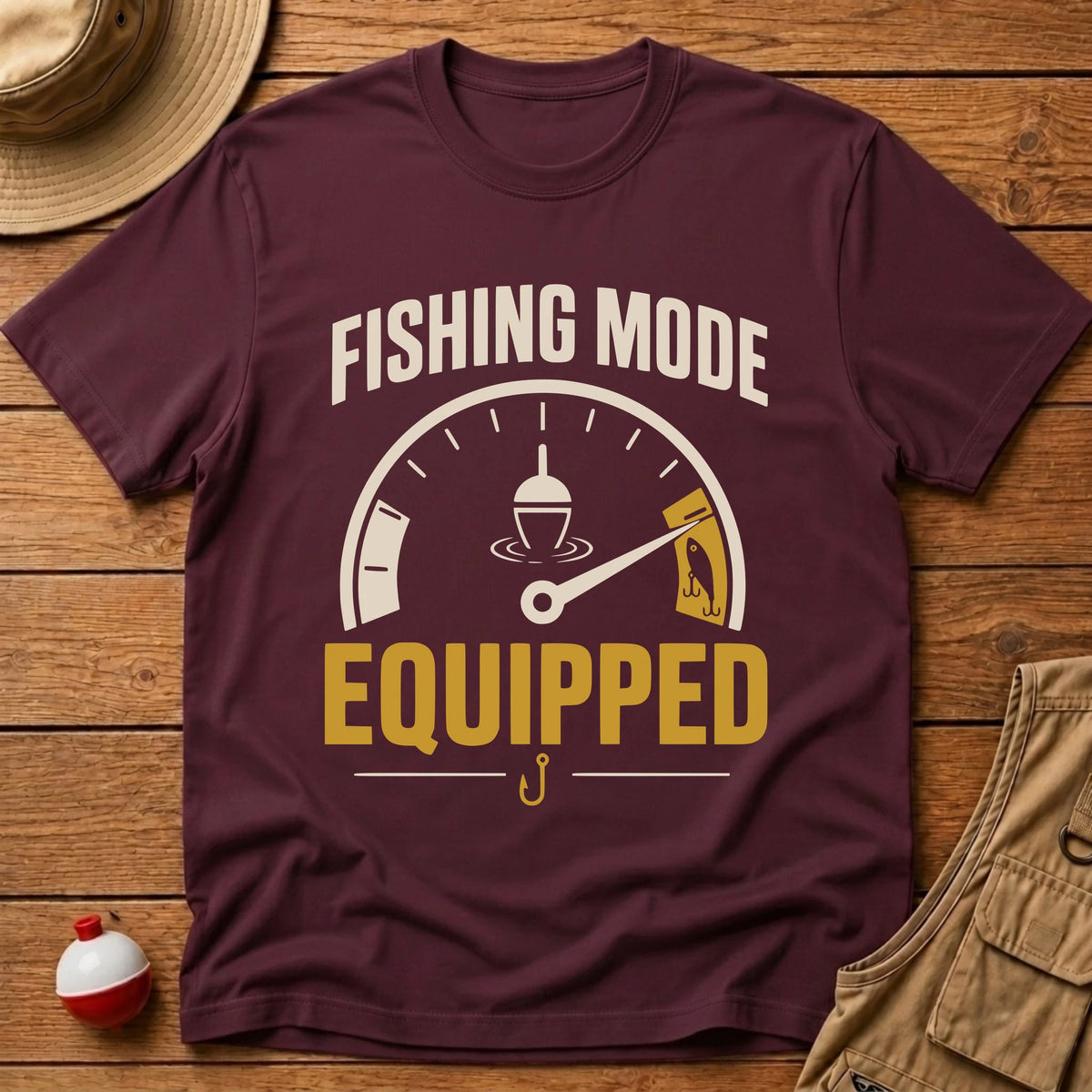 Fishing Mode T-Shirt - Floating Bobber