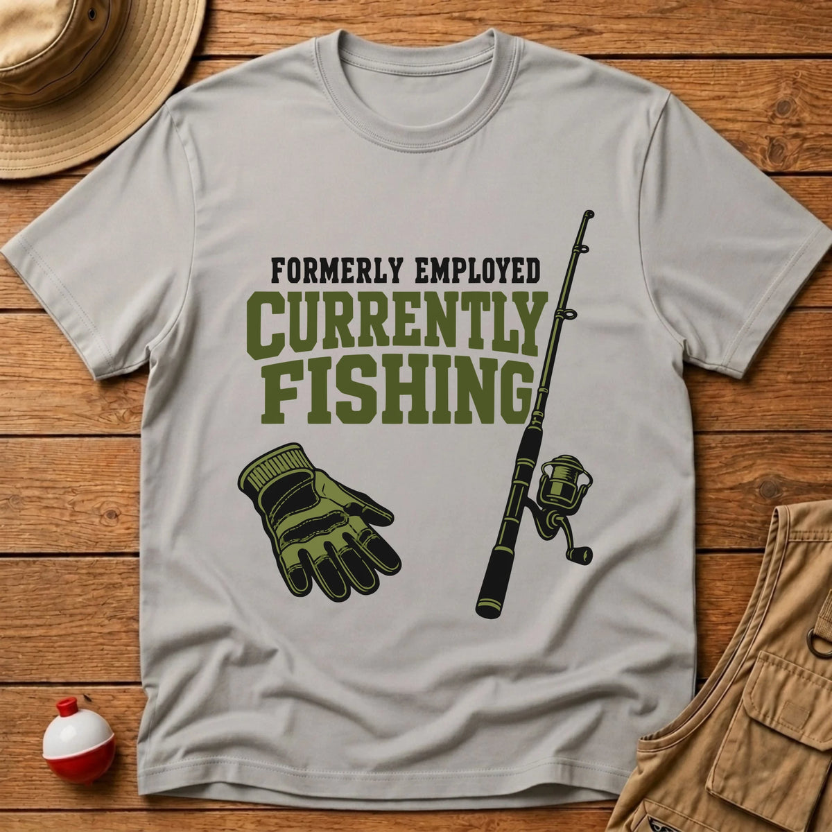 Formerly Employed T-Shirt - Floating Bobber