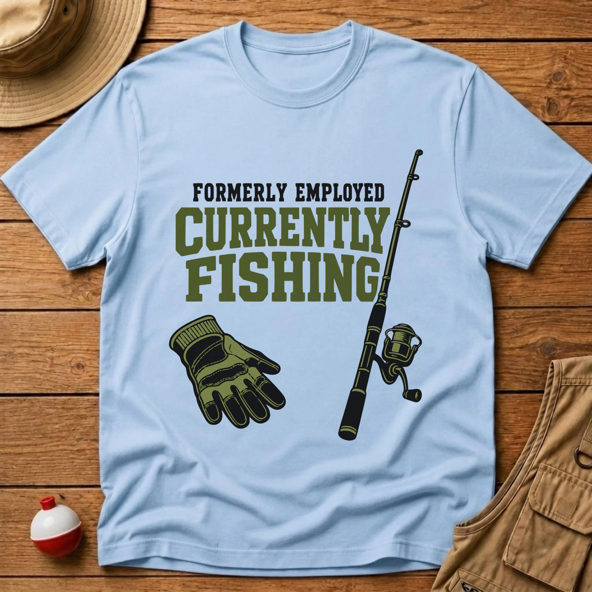 Formerly Employed T-Shirt - Floating Bobber