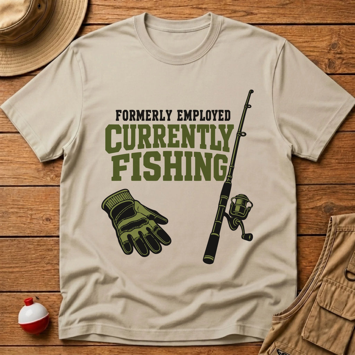 Formerly Employed T-Shirt - Floating Bobber