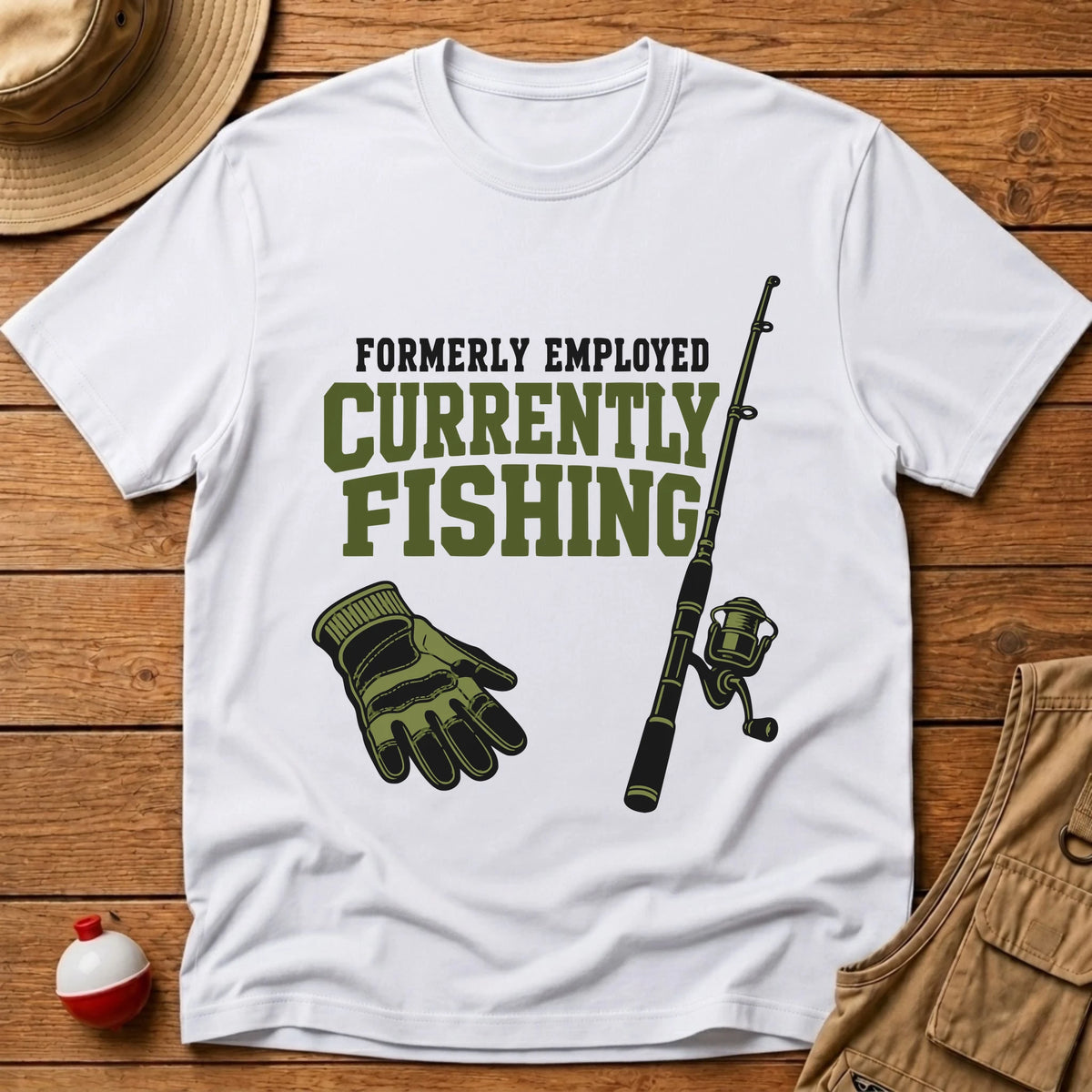 Formerly Employed T-Shirt - Floating Bobber