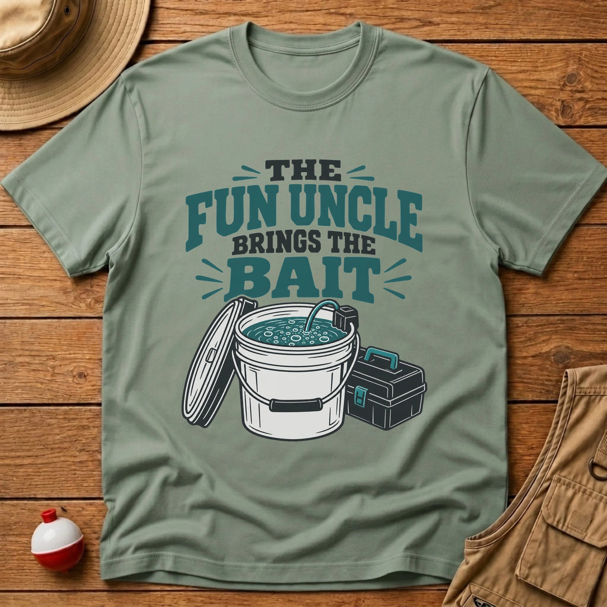 Fun Uncle T-Shirt - Floating Bobber