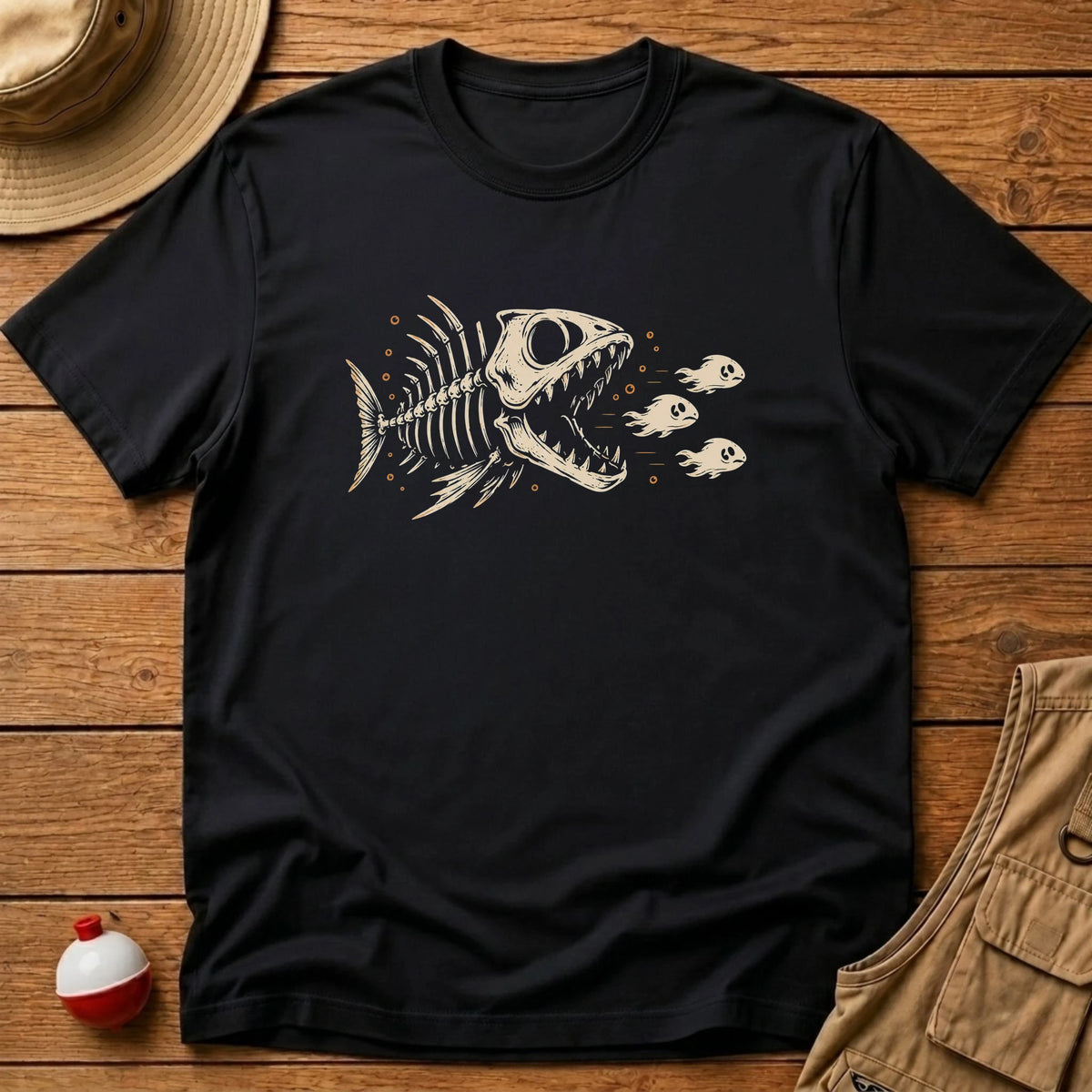 Ghost Chase T-Shirt - Floating Bobber