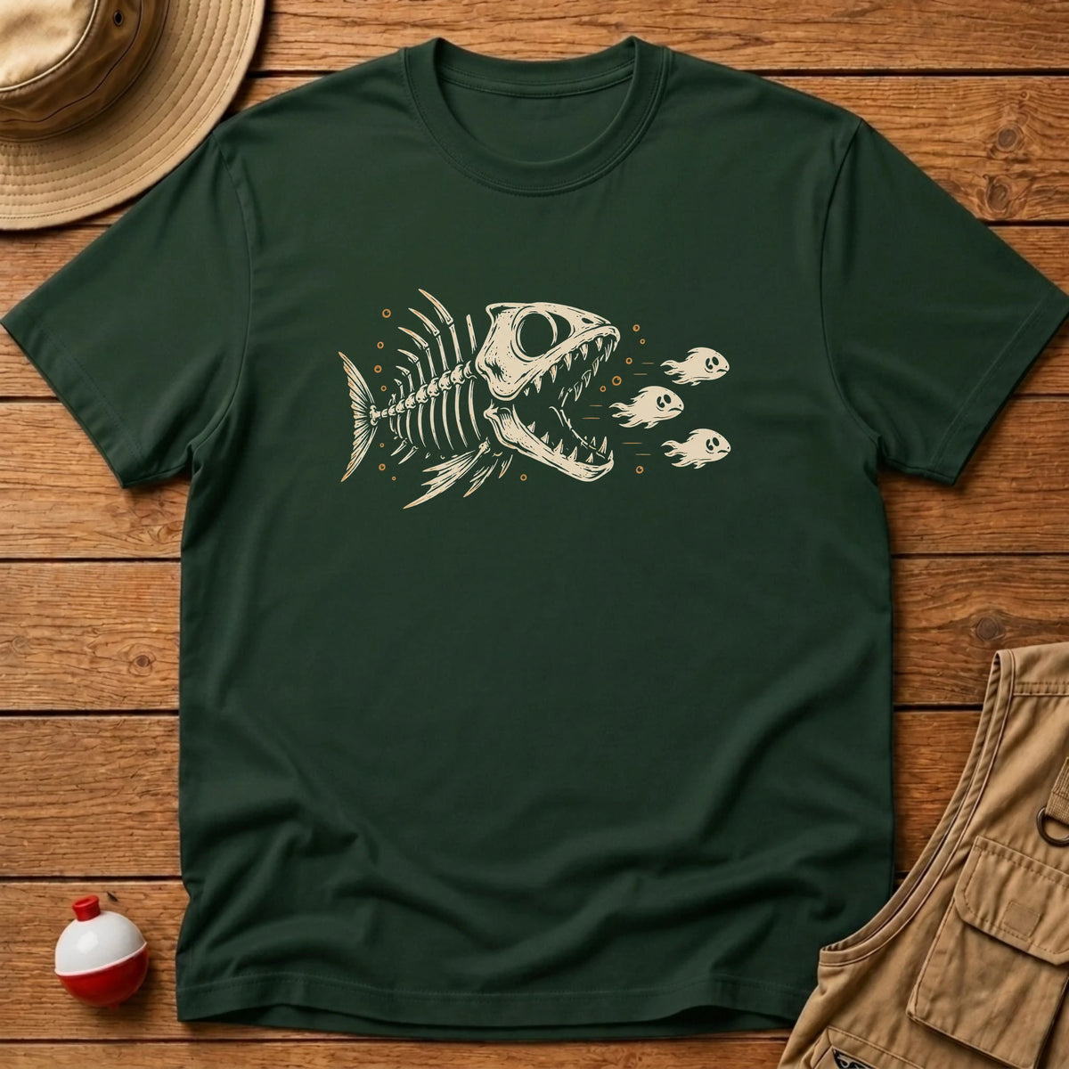 Ghost Chase T-Shirt - Floating Bobber