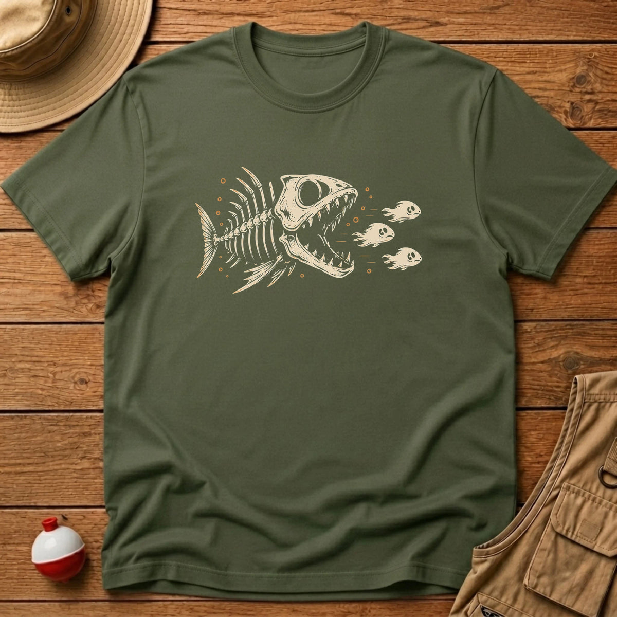 Ghost Chase T-Shirt - Floating Bobber