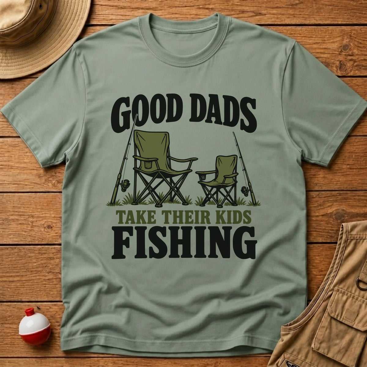Good Dads T-Shirt - Floating Bobber