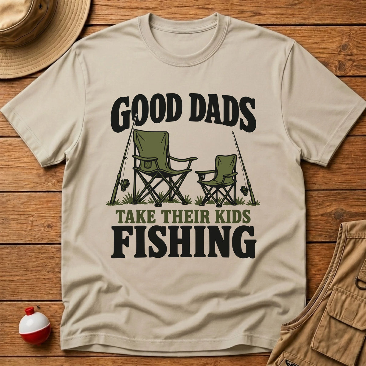 Good Dads T-Shirt - Floating Bobber