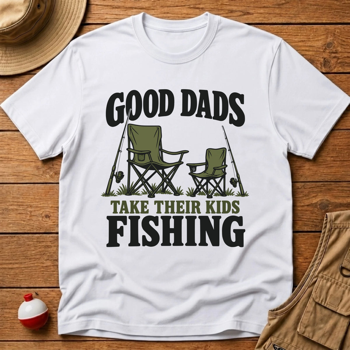 Good Dads T-Shirt - Floating Bobber
