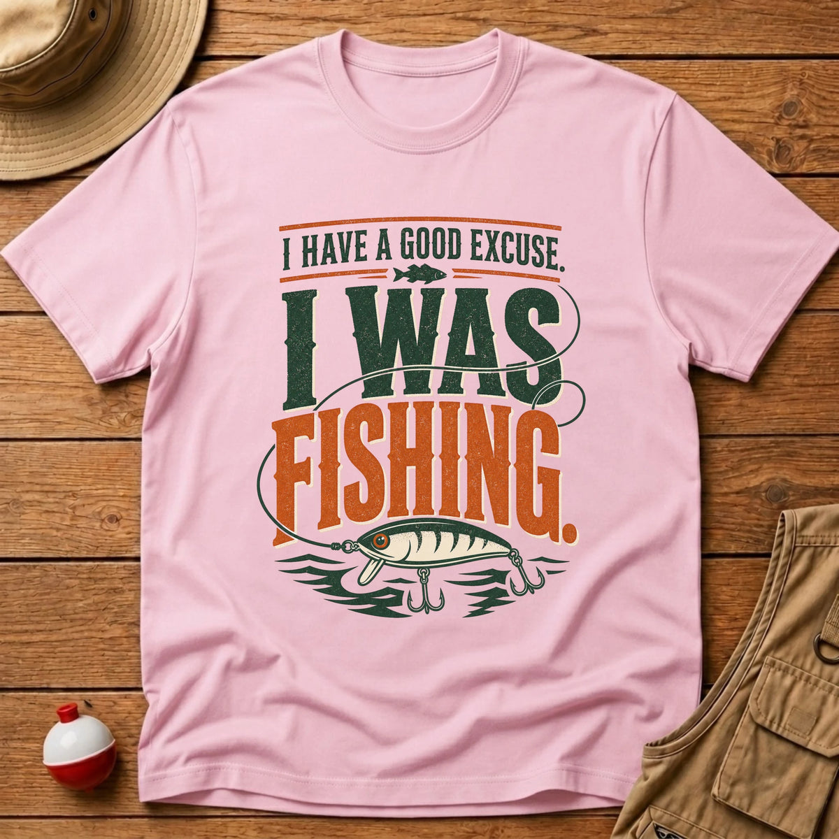 Good Excuse T-Shirt - Floating Bobber