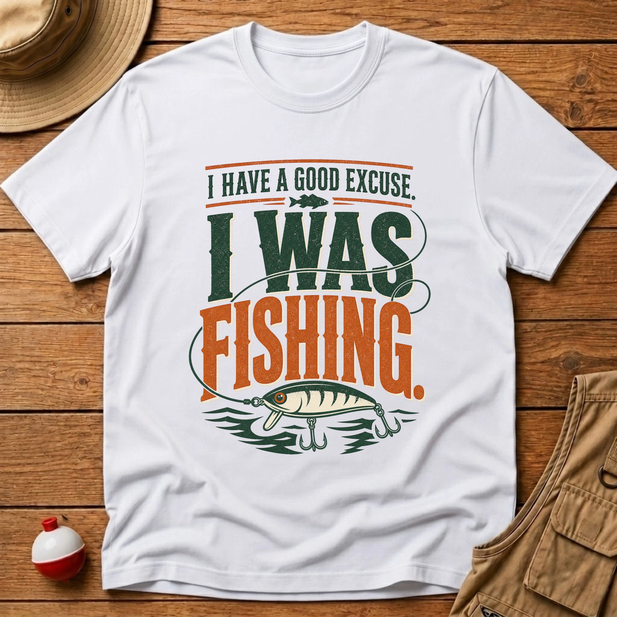 Good Excuse T-Shirt - Floating Bobber