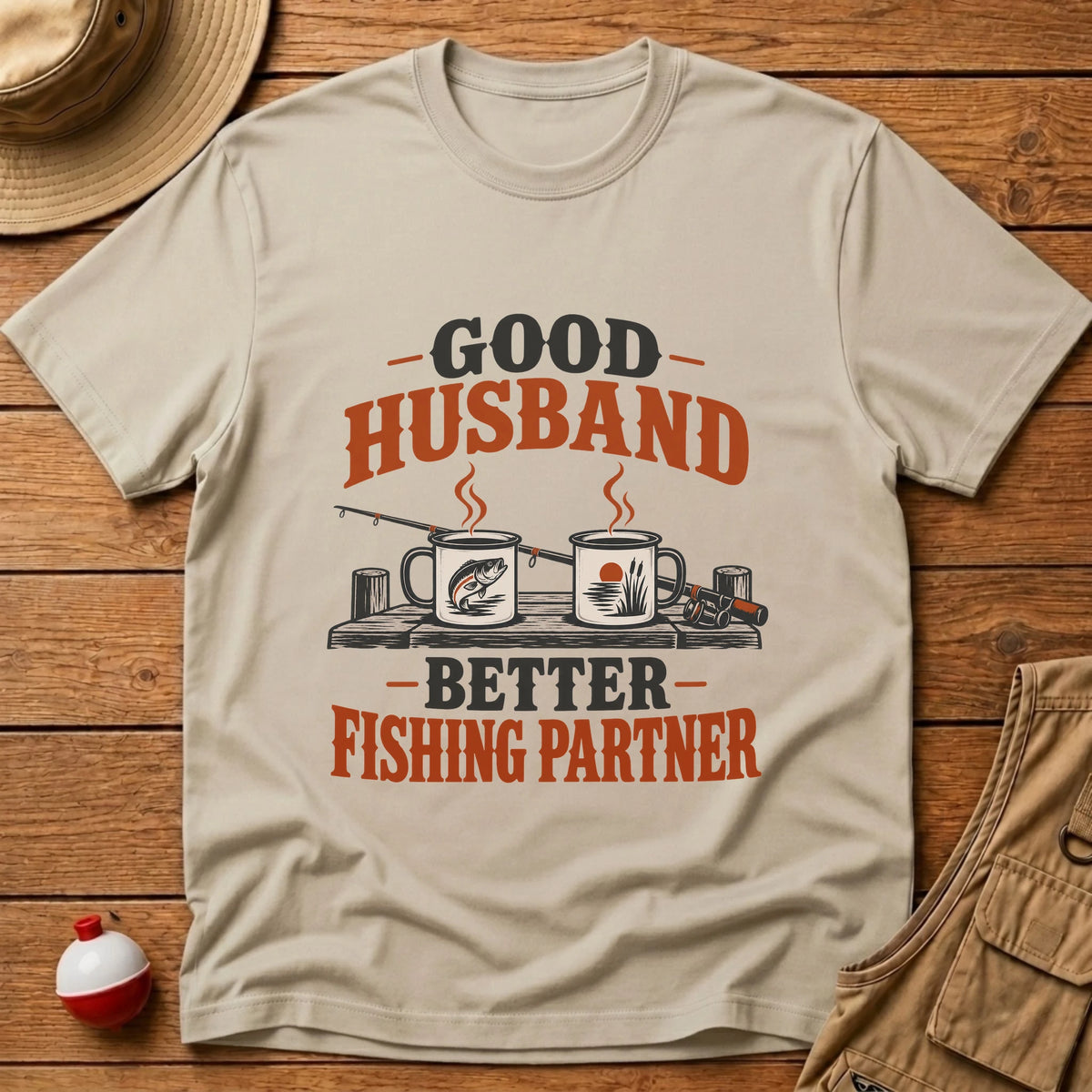 Good Husband T-Shirt - Floating Bobber