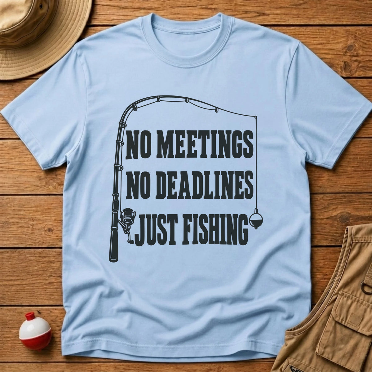 Just Fishing T-Shirt - Floating Bobber