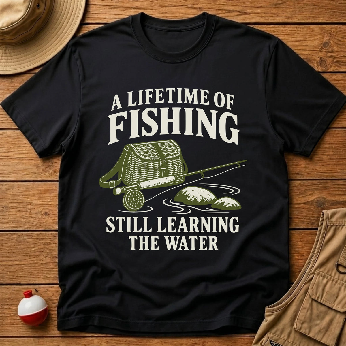 Lifetime of Fishing T-Shirt - Floating Bobber