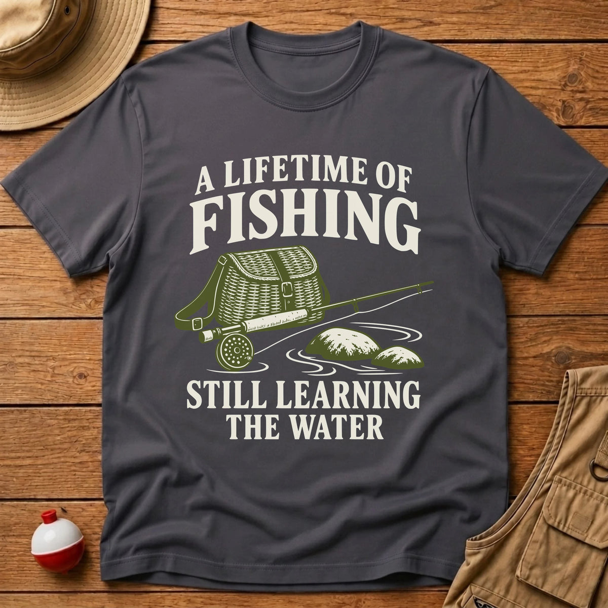 Lifetime of Fishing T-Shirt - Floating Bobber