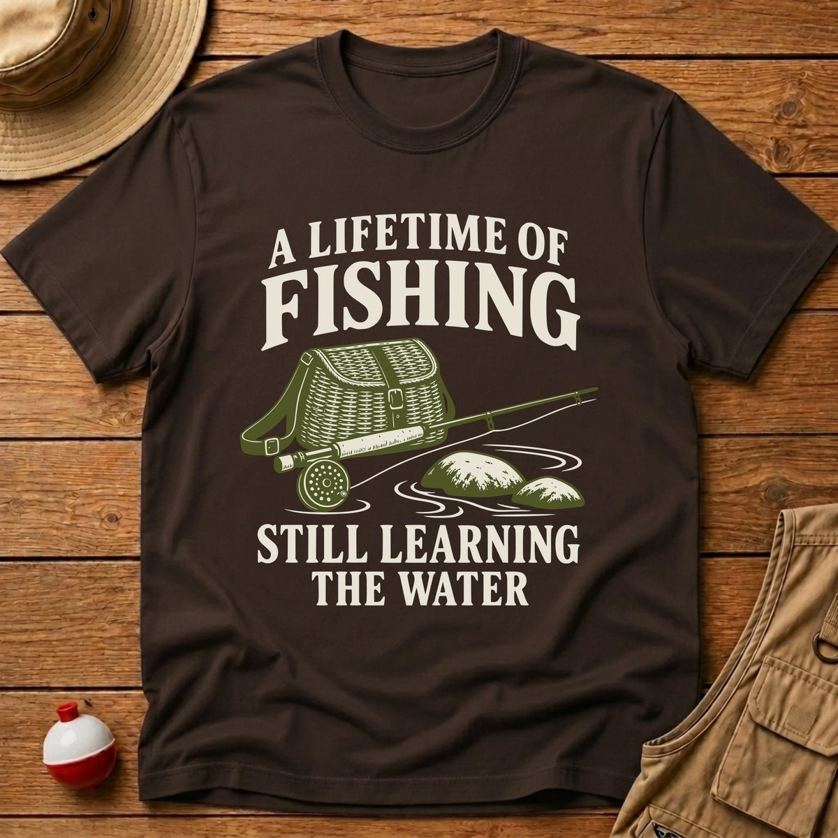 Lifetime of Fishing T-Shirt - Floating Bobber