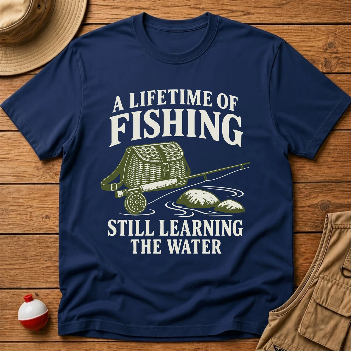 Lifetime of Fishing T-Shirt - Floating Bobber