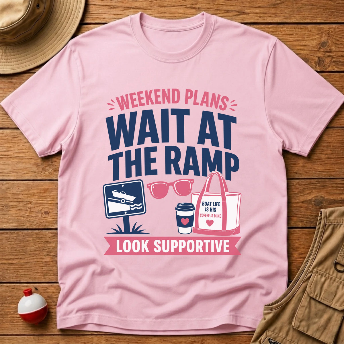 Look Supportive T-Shirt - Floating Bobber