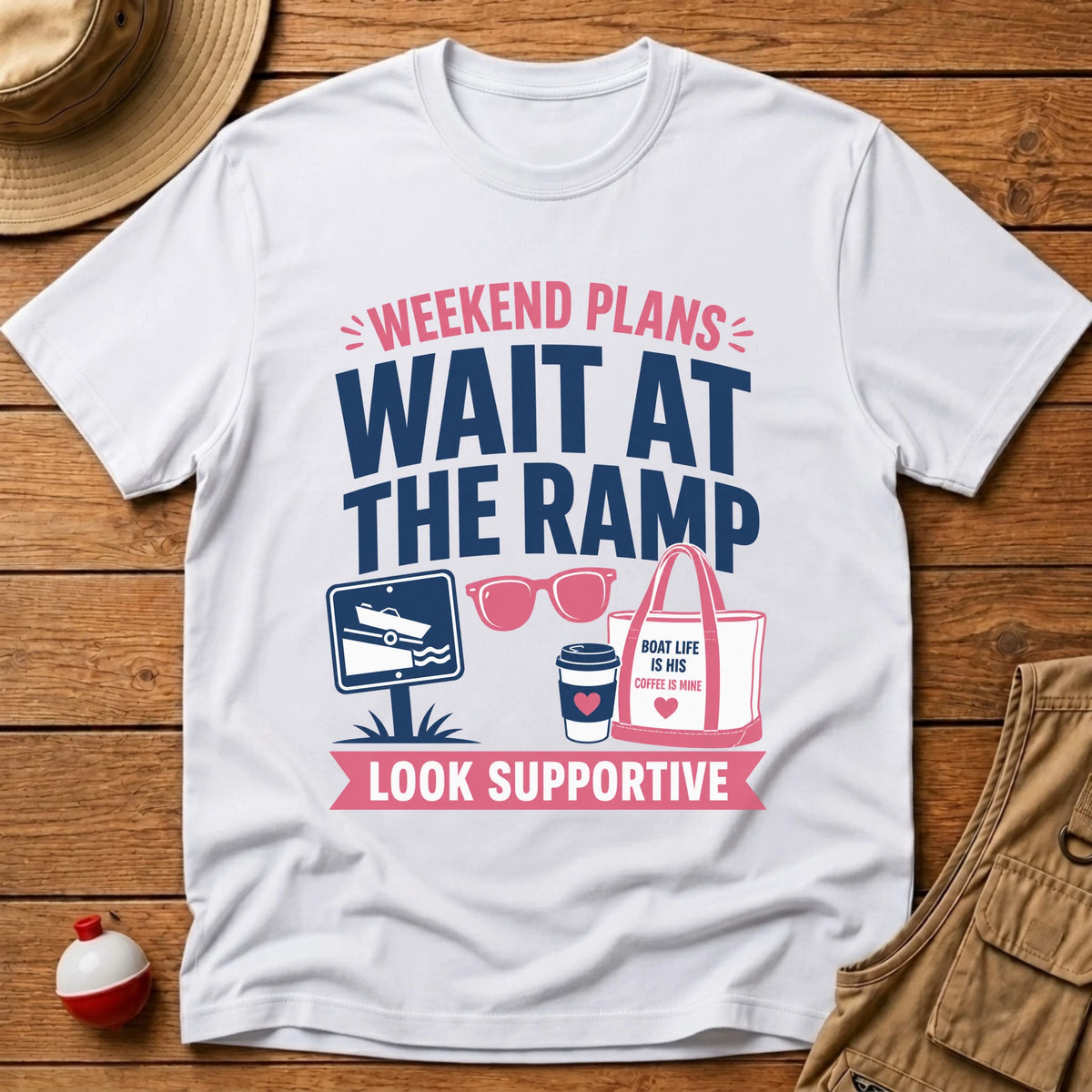 Look Supportive T-Shirt - Floating Bobber