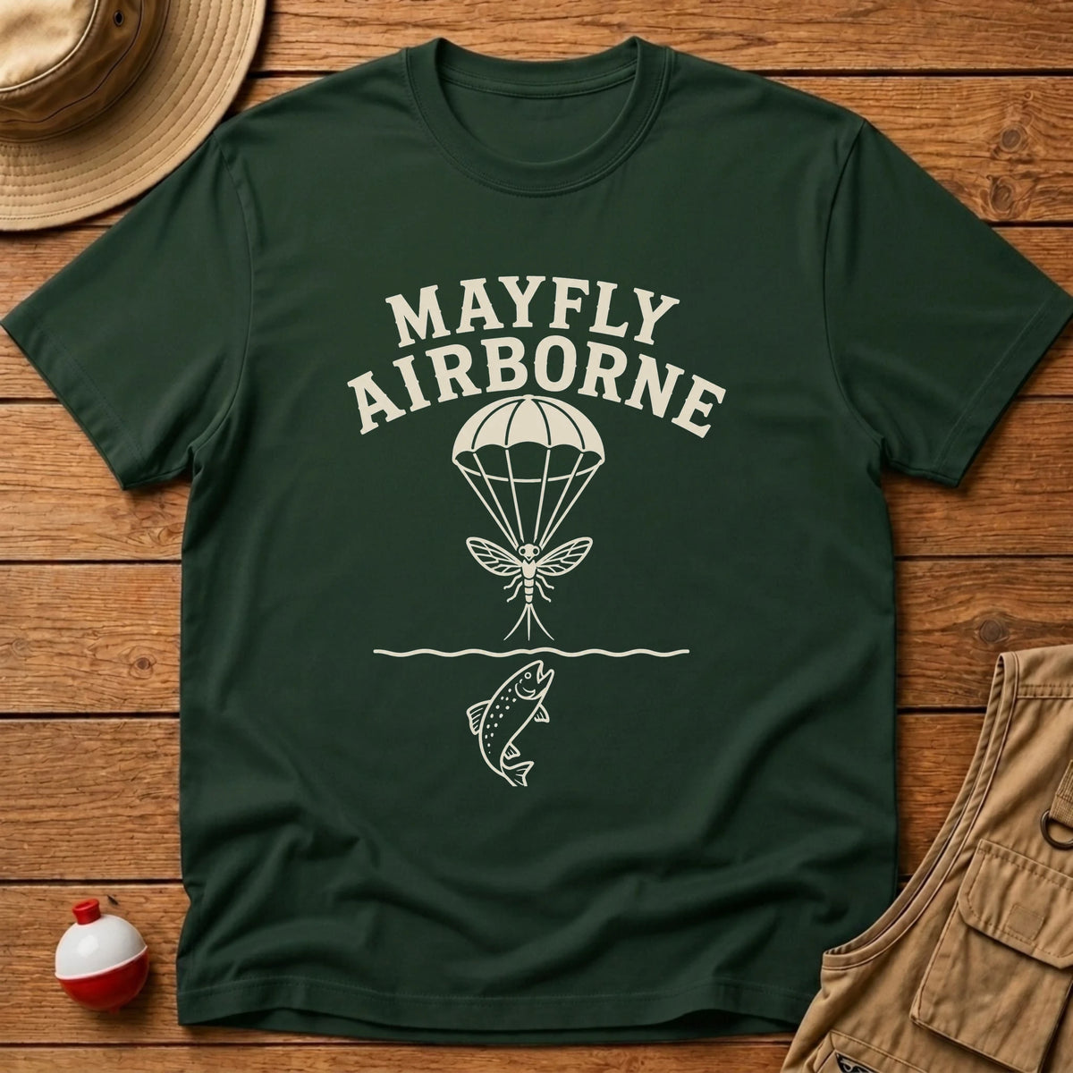 MayFly Airborne T-Shirt - Floating Bobber