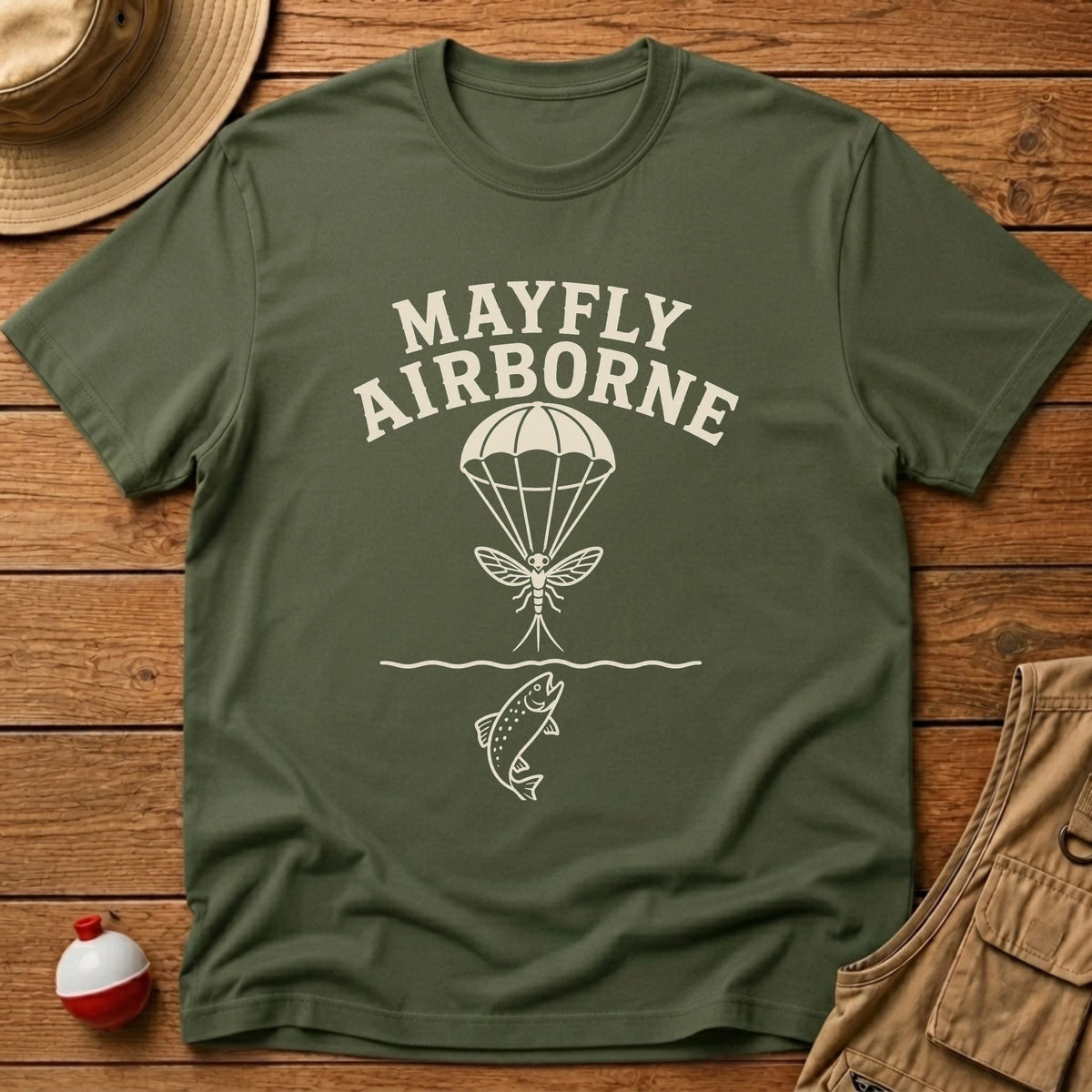 MayFly Airborne T-Shirt - Floating Bobber