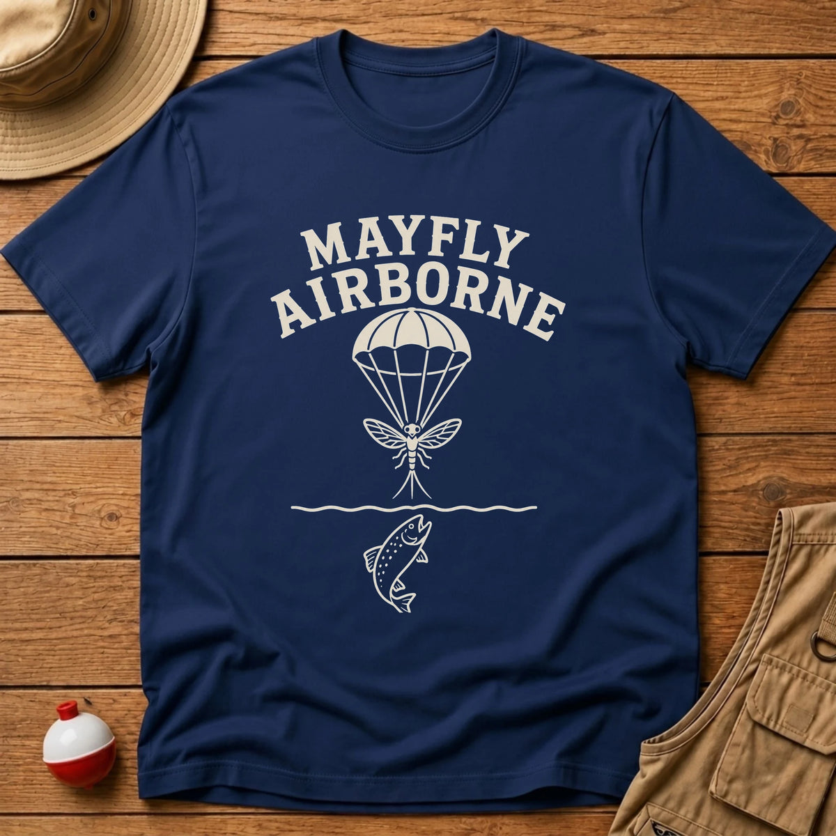 MayFly Airborne T-Shirt - Floating Bobber