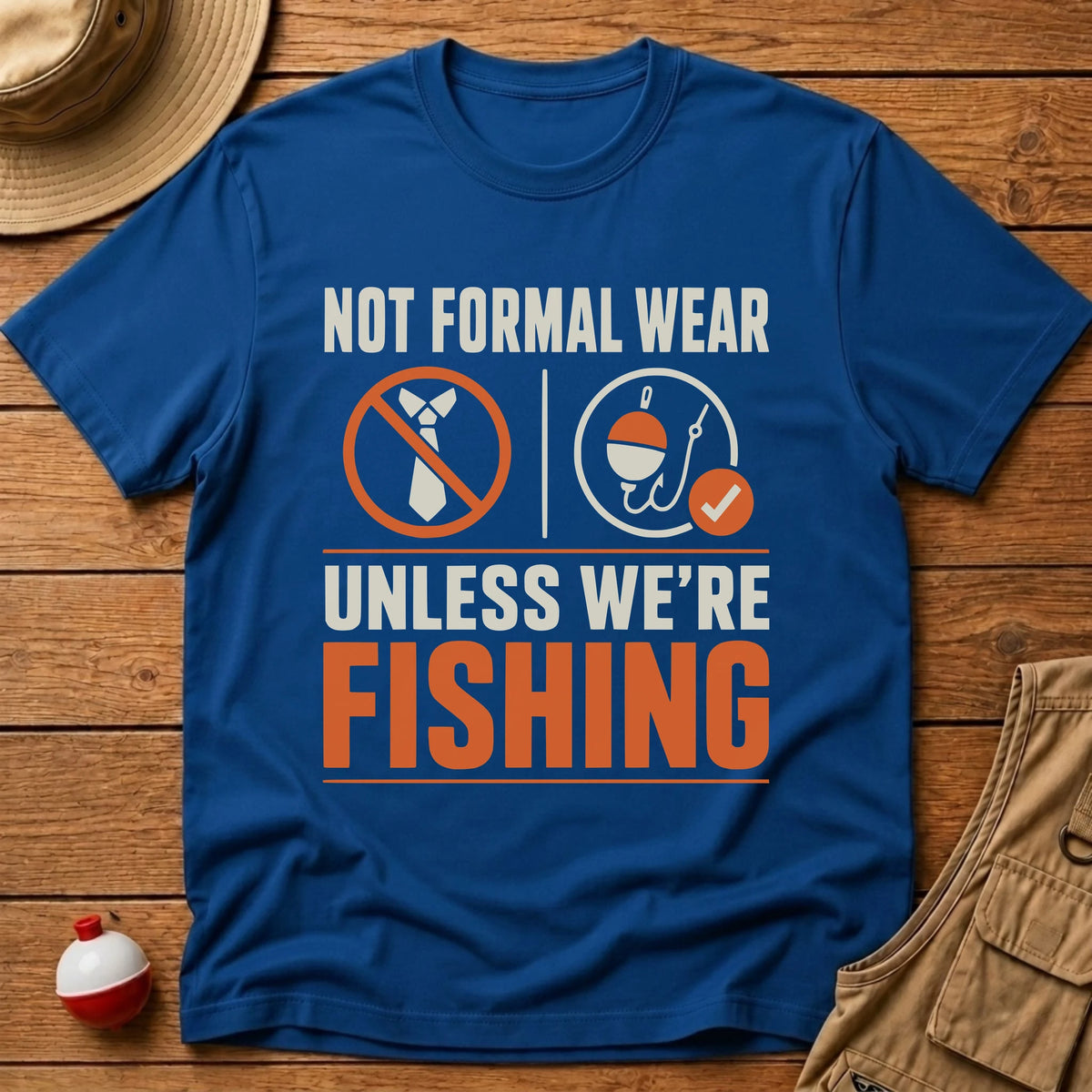 Not Formal Wear T-Shirt - Floating Bobber