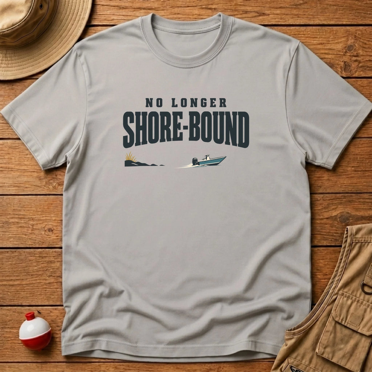 Not Shore Bound T-Shirt - Floating Bobber