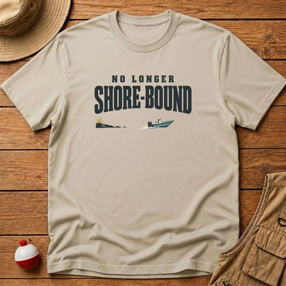 Not Shore Bound T-Shirt - Floating Bobber