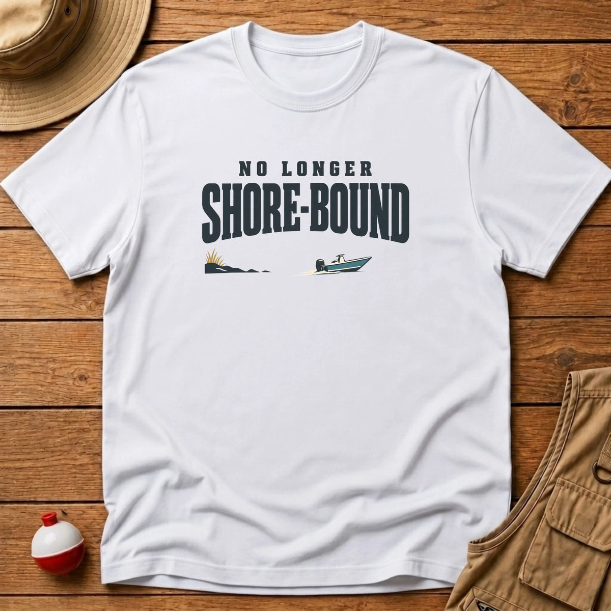Not Shore Bound T-Shirt - Floating Bobber