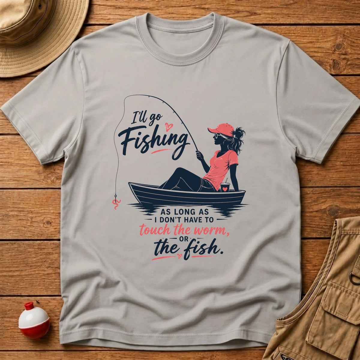 Not Touching T-Shirt - Floating Bobber