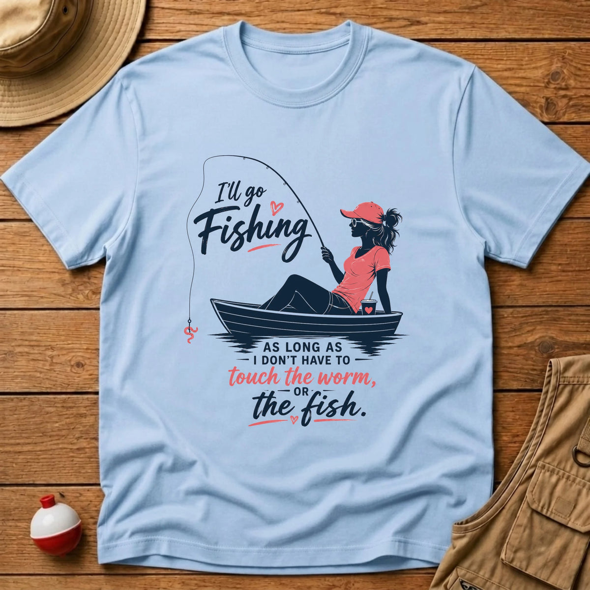 Not Touching T-Shirt - Floating Bobber