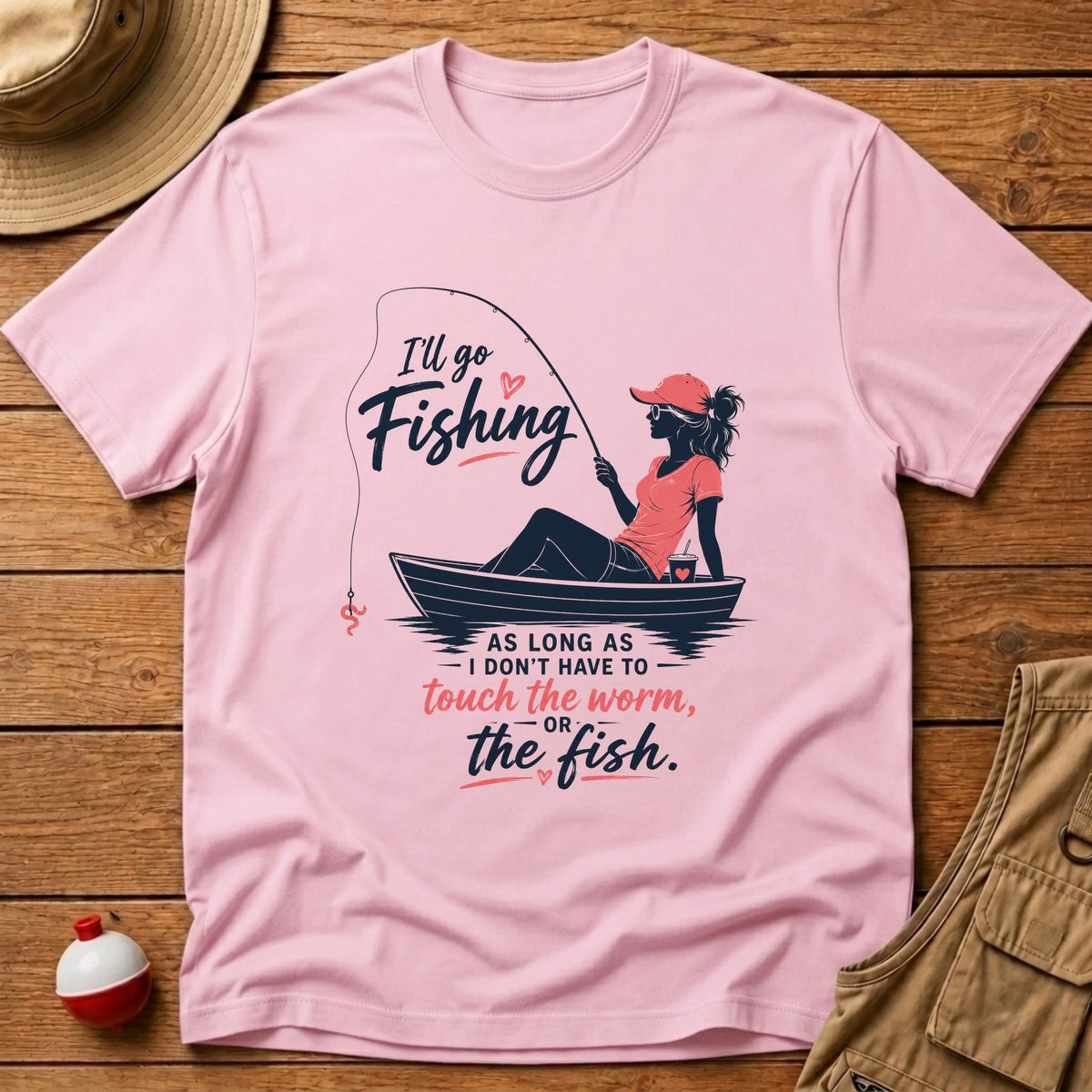 Not Touching T-Shirt - Floating Bobber