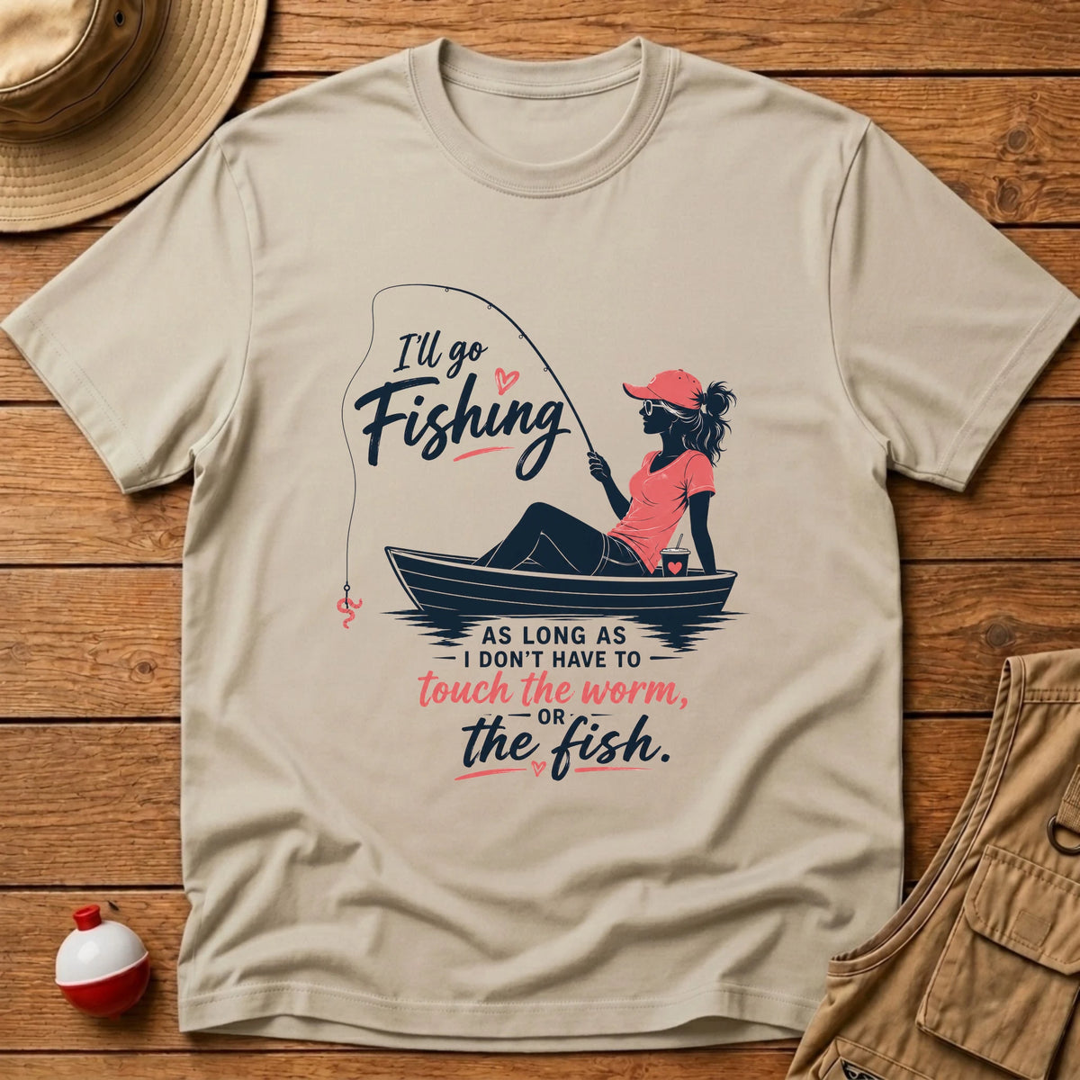 Not Touching T-Shirt - Floating Bobber