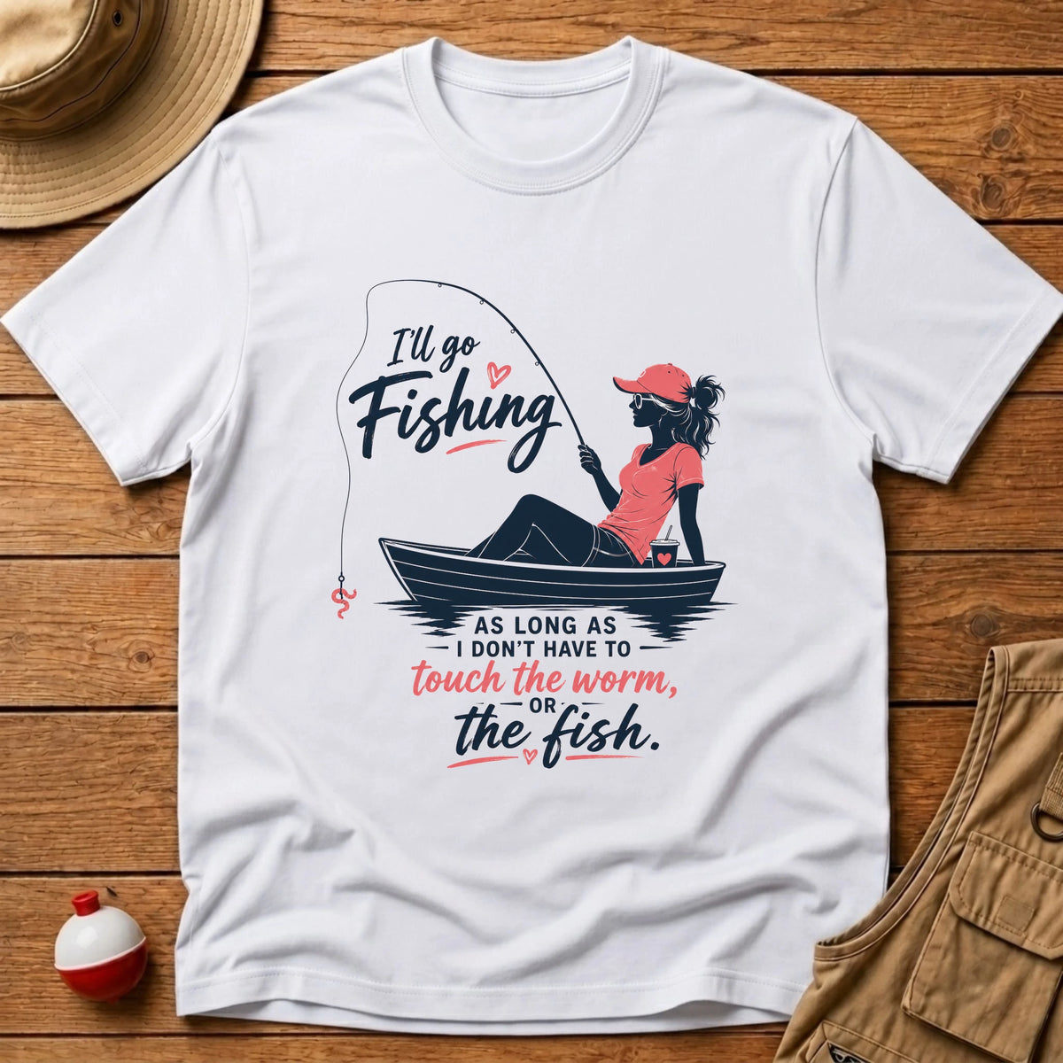 Not Touching T-Shirt - Floating Bobber